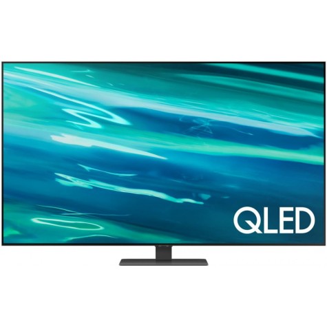 Телевизор Samsung QE55Q80AAU QLED, HDR (2021)